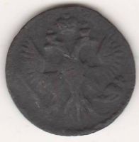 полушка 1747 г.