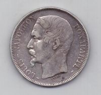 5 франков 1852 г. Франция