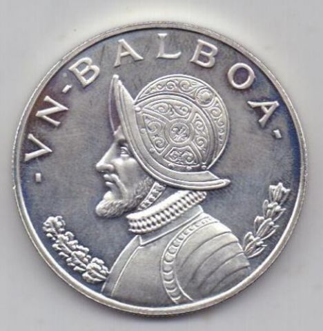 1 бальбоа 1974 г. редкий год Панама
