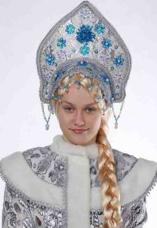 Кокошник "Серебро 2"