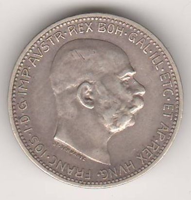 1 крона 1916 г. Австрия