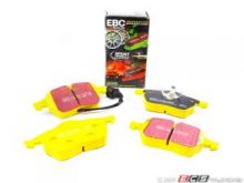 Тормозные колодки EBC, серия Yellow Stuff, задний к-кт для 5.0 Supercharged 2009-2013