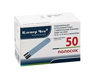 Тест полоски Клевер Чек ТД-4227  (Clever Chek TD-4227) №50