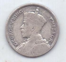 6 пенсов 1935 г. Фиджи