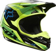 Мотошлем Fox Racing V1 Race Helmet ECE green