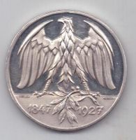 медаль 1927 г. Гинденбург Германия