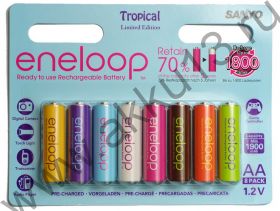 Sanyo Eneloop AA (HR-3UTGB-8BP Tropical 1900mAh)