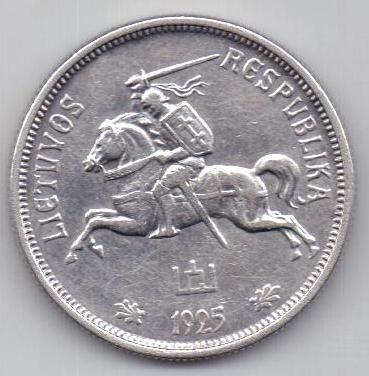 5 лит 1925 г. Литва