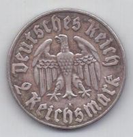 2 марки 1933 г. Мартин Лютер.Германия