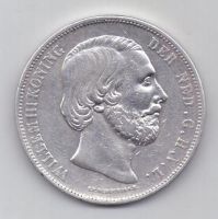 2 1/2 гульдена 1874 г. Нидерланды