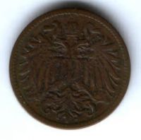 2 геллера 1903 г. Австрия