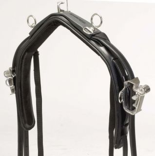 Комплект упряжи "W-LEATHER LINE". ПРИЗОВОЙ. С защелками QH. Кожа.