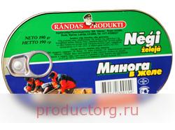 Минога randas produkti в желе 190г