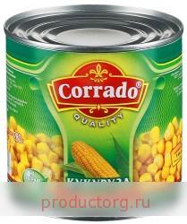 Кукуруза corrado деликатесная 425мл ж/б