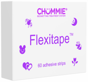 Клейкие ленты для энурезного будильника Chummie, розовый, 60 штук