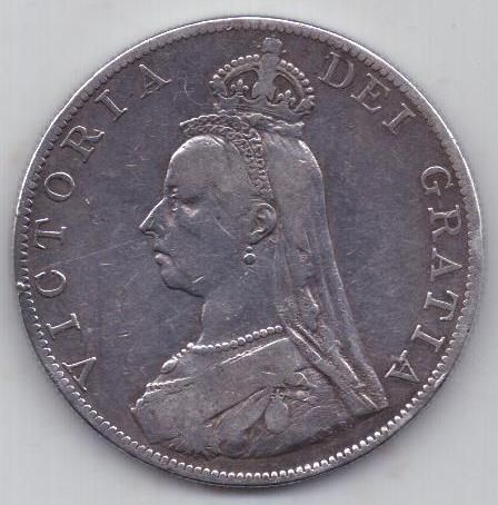 2 флорина 1887 г. Великобритания