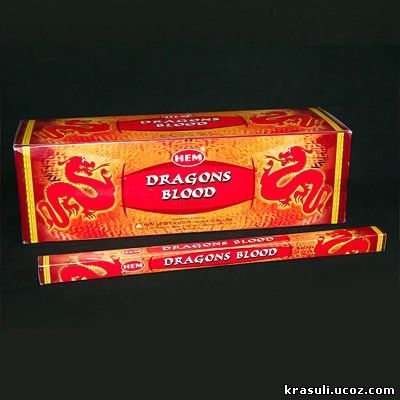 благовония HEM Hexa DRAGON BLOOD Кровь дракона