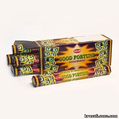 Благовония HEM Hexa GOOD FORTUNE Пожелание успехов