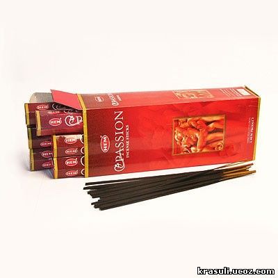 благовония HEM Hexa PASSION страсть (эротическая серия)