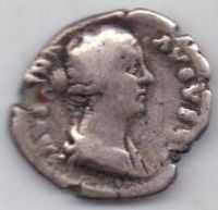 денарий (147-161 AD) Фаустина. Рим