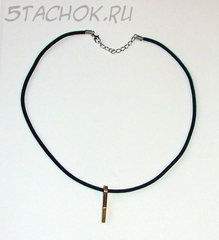 Конвертор брошь/кулон/подвеска вертикальный под золото