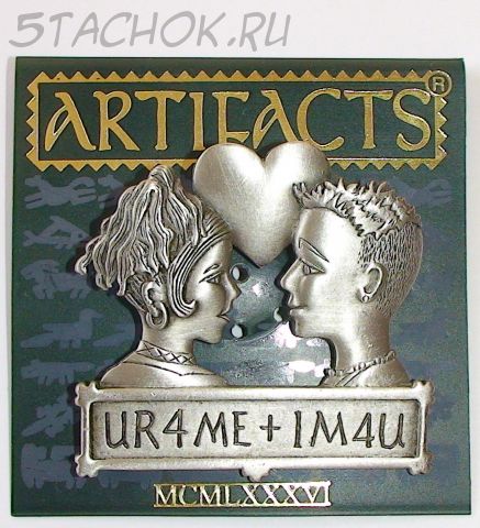 Брошь "Первое чувство" под олово