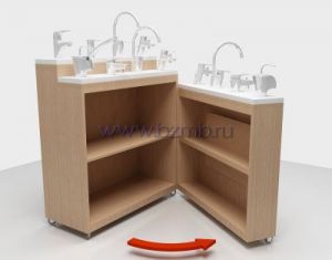 Стенд для смесителей открытый