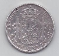 8 реалов 1802 г. Мексика (Испания)