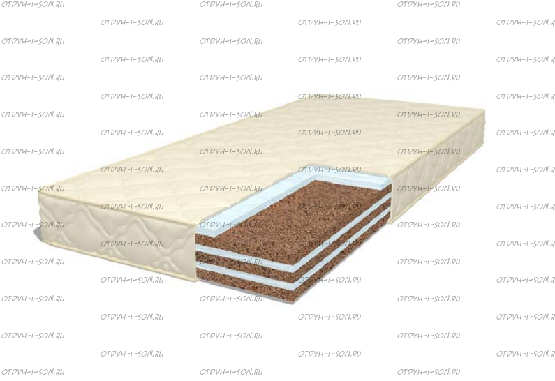 Матрас Mix Holl (с наматрасником) Дримлайн