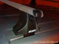 Багажник на крышу Ford Ranger, Атлант, прямоугольные дуги