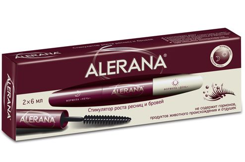 Стимулятор роста ресниц и бровей ALERANA