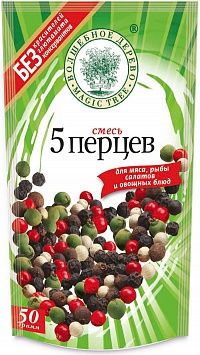 ВД ДОЙ-ПАК Смесь "5 перцев" горошком 50 г