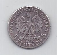 5 злотых 1934 г. Польша