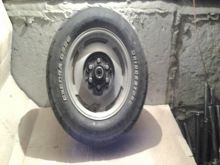 колесо заднее с демпфером, шина Bridgestone 150/90-15, 2202  Yamaha  VMX1200 Vmax