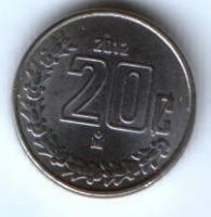 20 сентаво 2012 г. Мексика