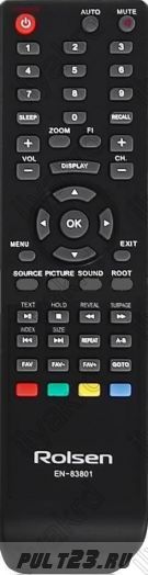 DNS EN-83801, HISENSE EN-83801, ROLSEN EN-83801, SUPRA EN-83801