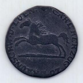 1/12 талера 1826 г. Брауншвейг Люнебург. Германия