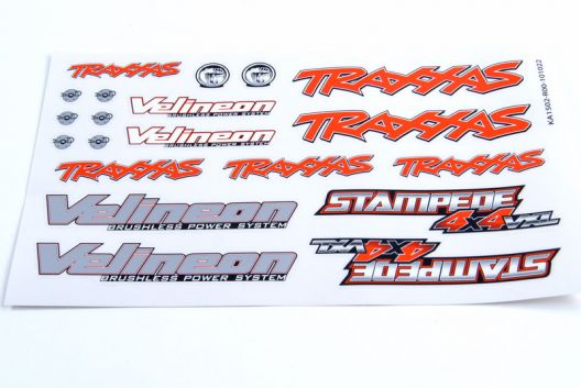 Decal Sheet, Stampede 4X4 VXL - TRA6713