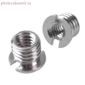 Штативный адаптер 1/4" х 3/8" переходник усиленный