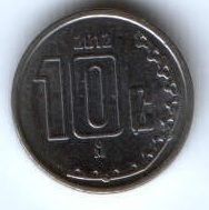 10 сентаво 2012 г. Мексика