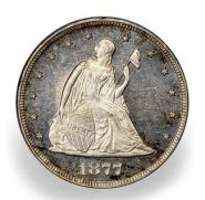 20 центов США Twenty Cent 1877