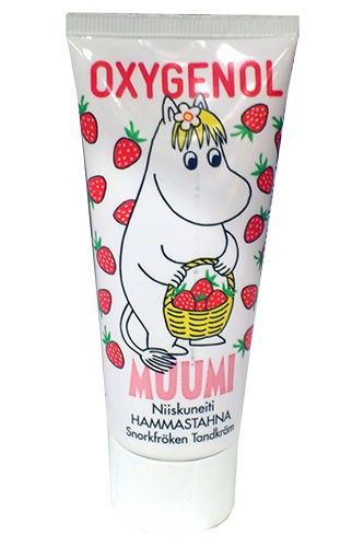 OXYGENOL MUUMI клубничная 50 мл зубная паста