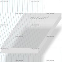 Стекло органическое бесцветное Plexiglas XT лист 2050*3050 мм толщина 25мм