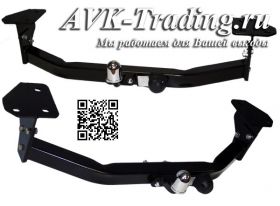Фаркоп Baltex W-10T для Suzuki Grand Vitara 3 doors 2005–, условно-съёмный фланцевый шар с крюком типа F