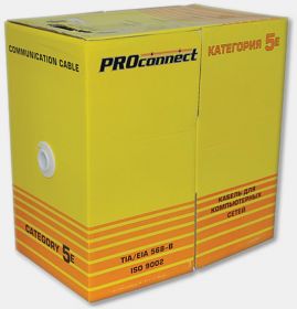 Кабель FTP 4PR 24AWG CAT5e 305м OUTDOOR PROCONNECT