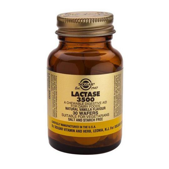 Солгар Лактаза 3500 жев. таб. 1000 мг №30