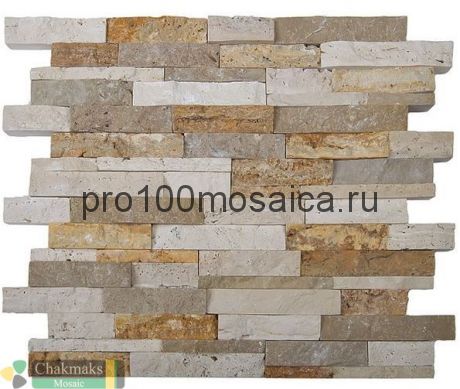 POROUS Бесшовная Мозаика 3D  Fusion Stone, 302*280 мм (CHAKMAKS)