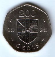 200 седи 1998 г. Гана