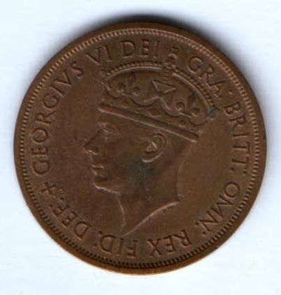 1/12 шиллинга 1945 г. Джерси Георг VI Великобритания Освобождение