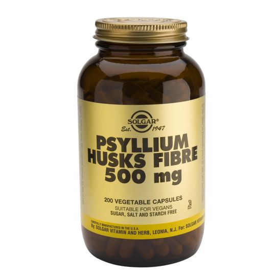 Солгар Псиллиум, клетчатка кожицы листа капс. 500мг №200